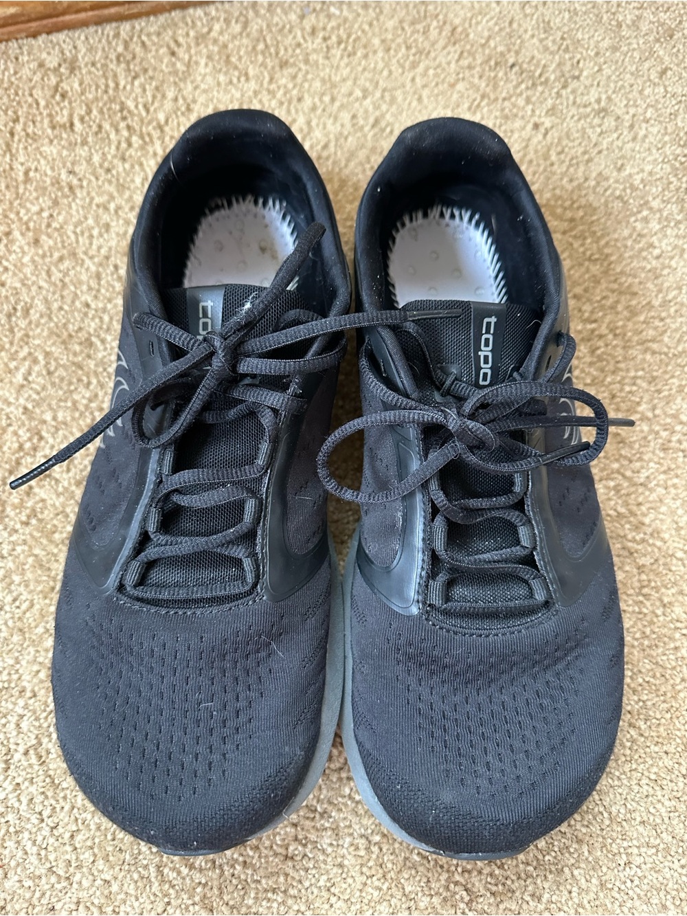 Men's Black Mesh Running Shoes